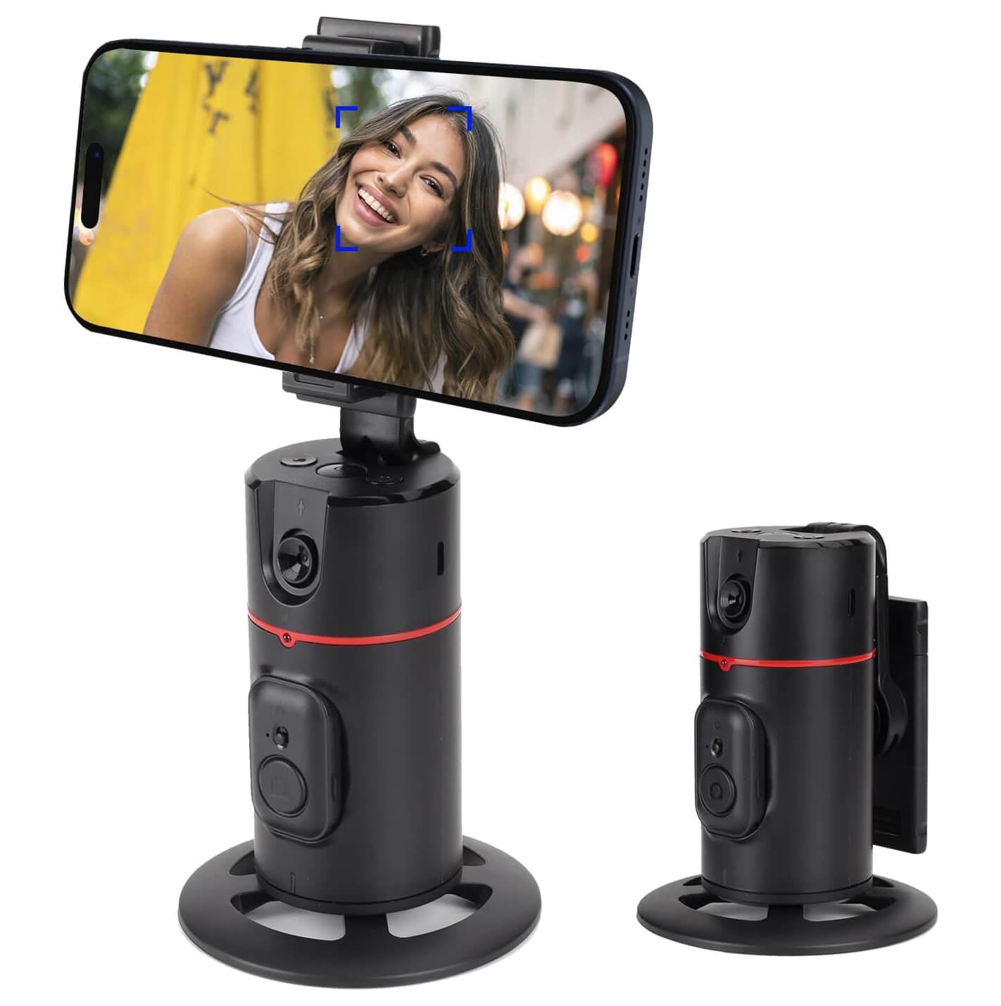 Mini Stabilisateur Intelligent 360° – Suivi Automatique & Rotation