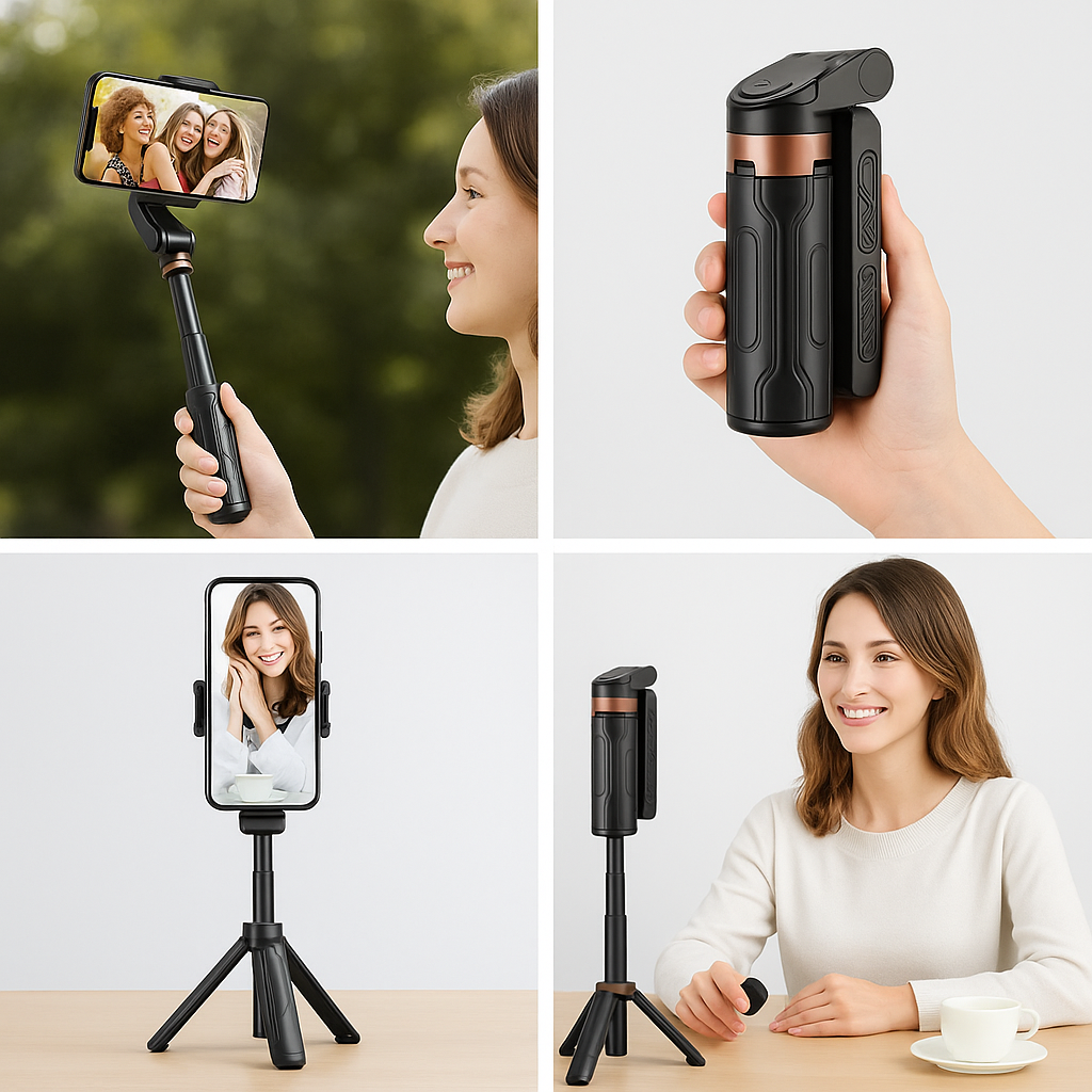 Selfie Stick JC25H – Compact, stylé, ultra pratique 📱✨