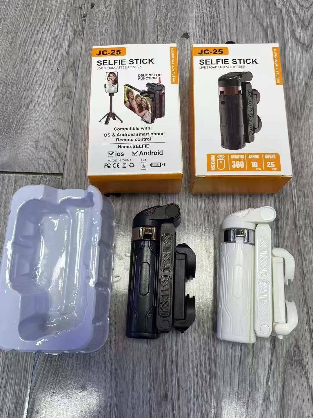 Selfie Stick JC25H – Compact, stylé, ultra pratique 📱✨