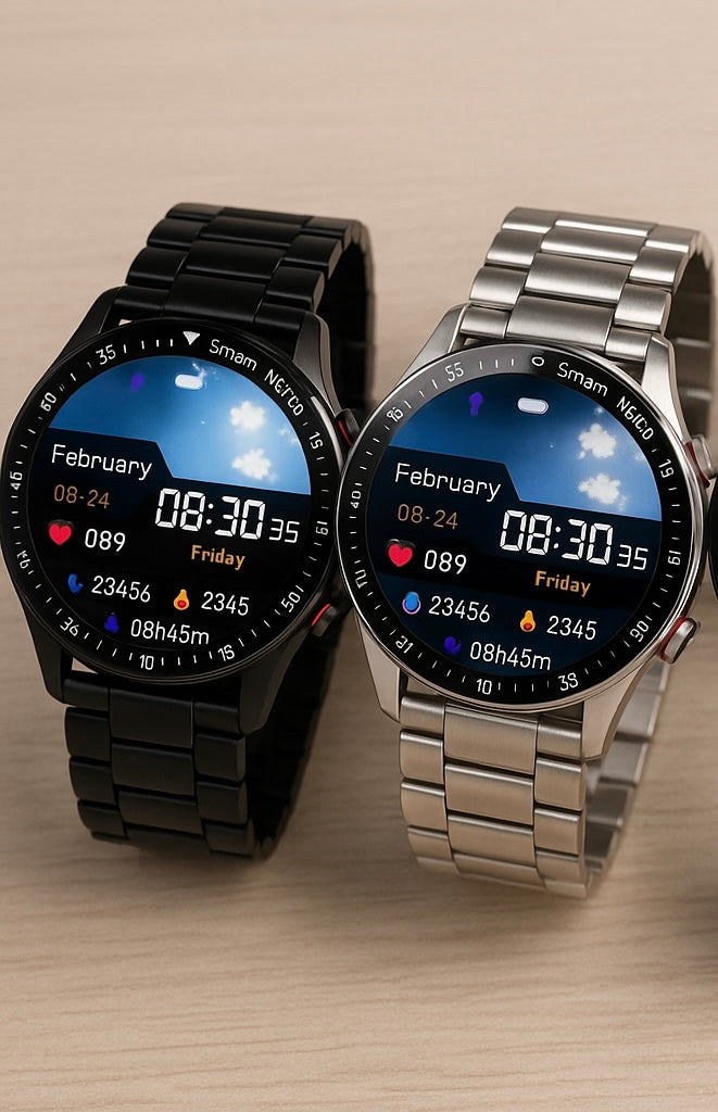 🕘 Montre Connectée HW20 – Bracelet Acier | ECG+PPG | Appels Bluetooth | Étanche

L’alliance parfaite entre style, puissance et technologie.